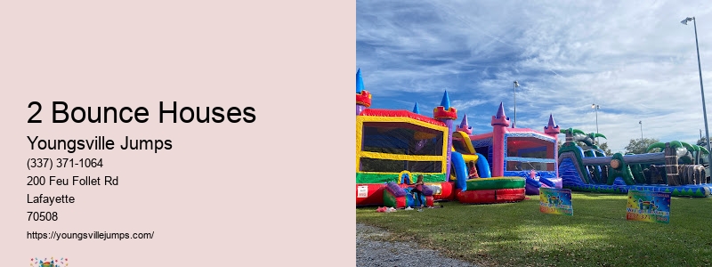 Bounce House Rental For 2 Year Old