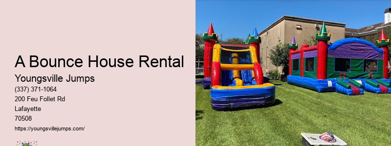 Youngsville Jumps Party Rentals Price