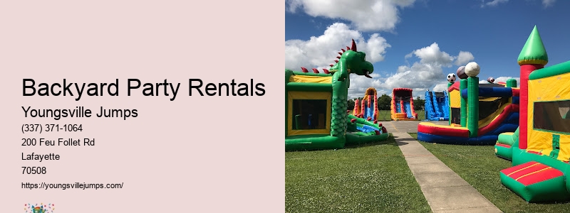 Jump Houses Rentals Near Me