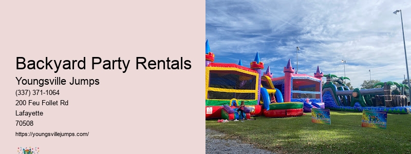 Cheap Party Rentals Near Me