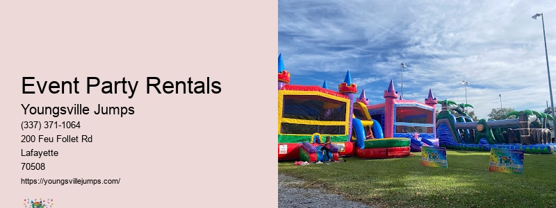 Inflatable Jump Houses For Rent Near Me