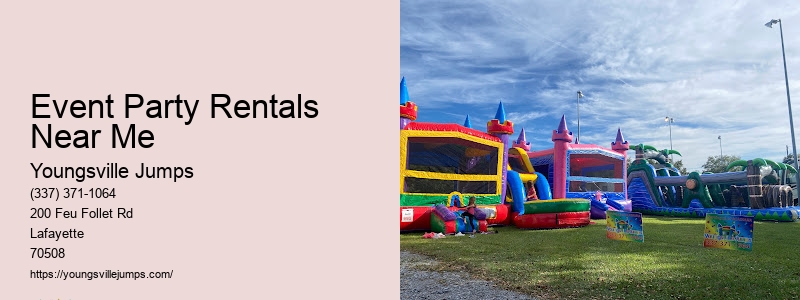 Jumping Inflatables For Rent