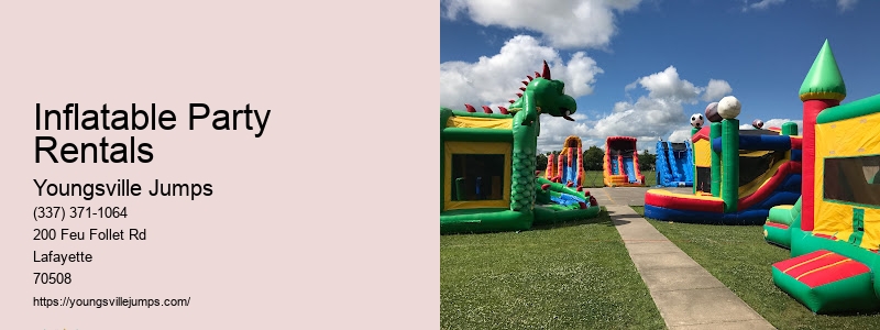 Inflatable Jump Houses For Rent Near Me