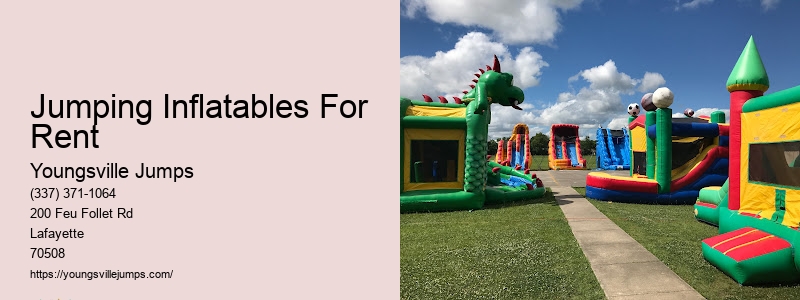 Youngsville Jumps Party Rentals Near Me