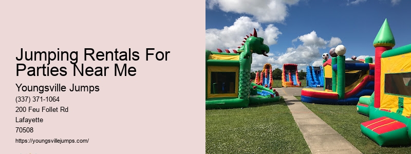 Jump Houses Near Me For Rent