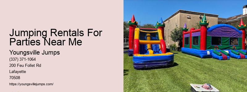 Youngsville Jumps Party Rentals